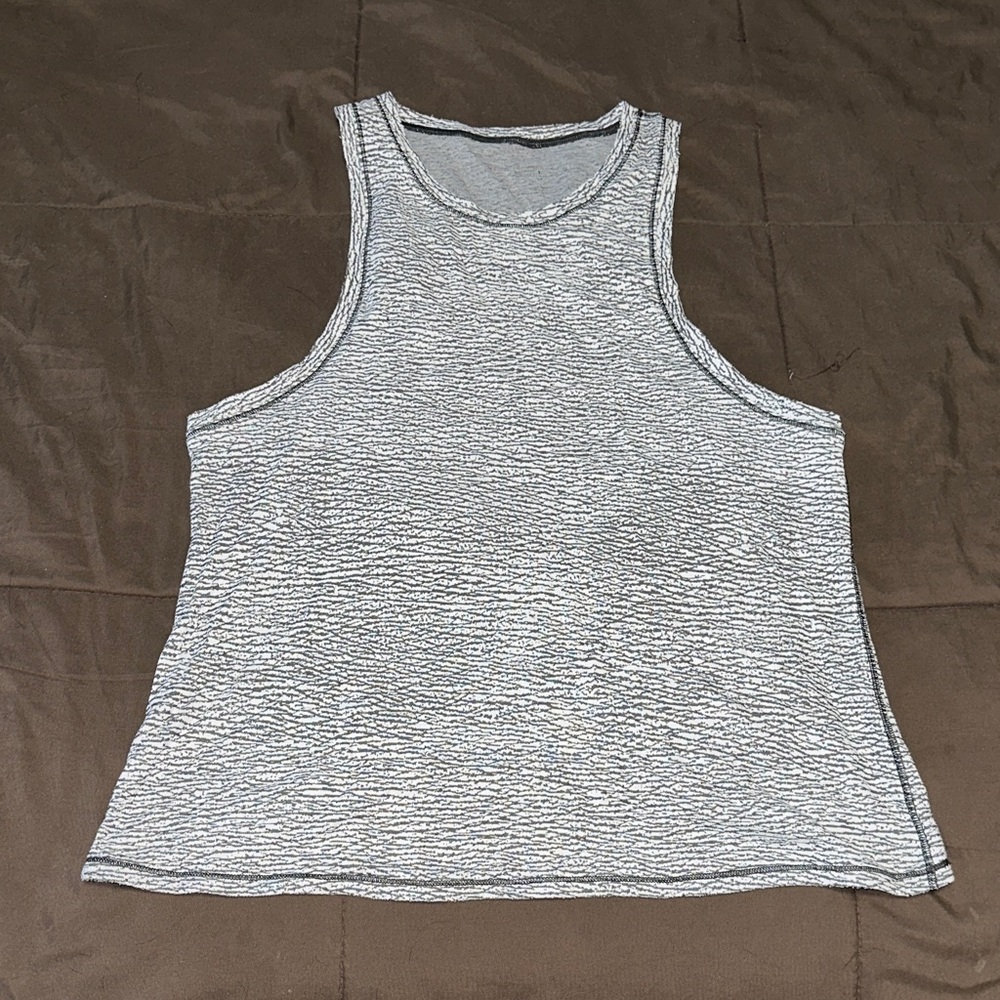 Women’s Lululemon Gray Textured Tank Top